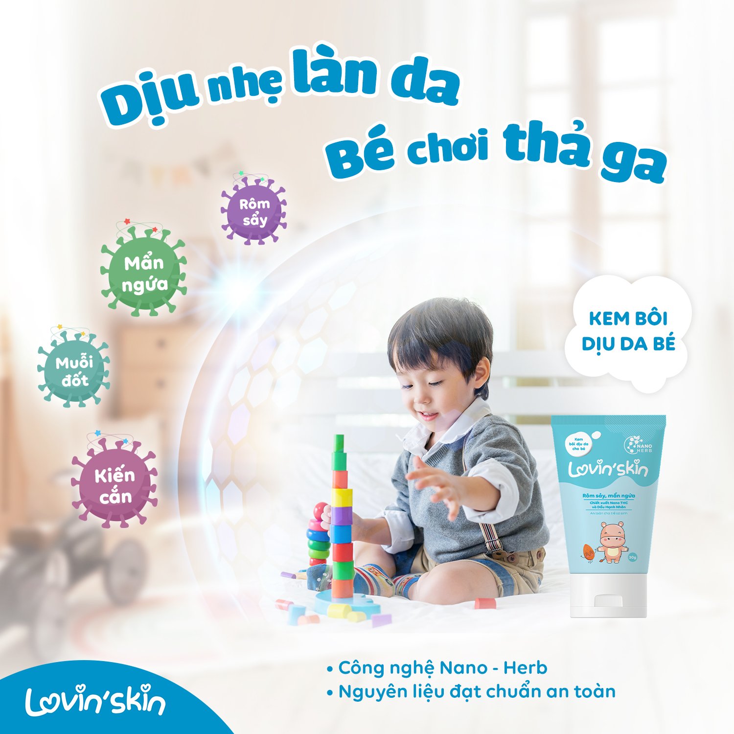 Kem Bôi Dịu Da