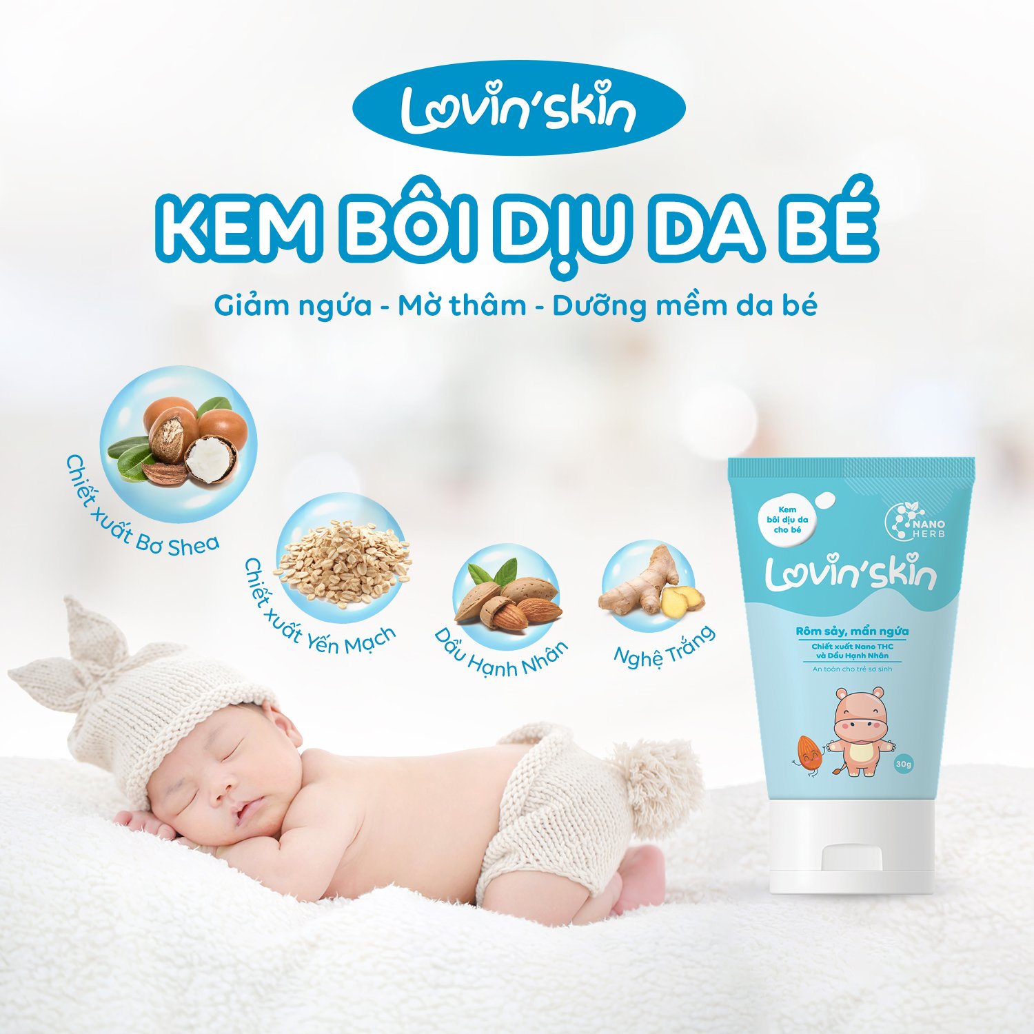 Kem Bôi Dịu Da