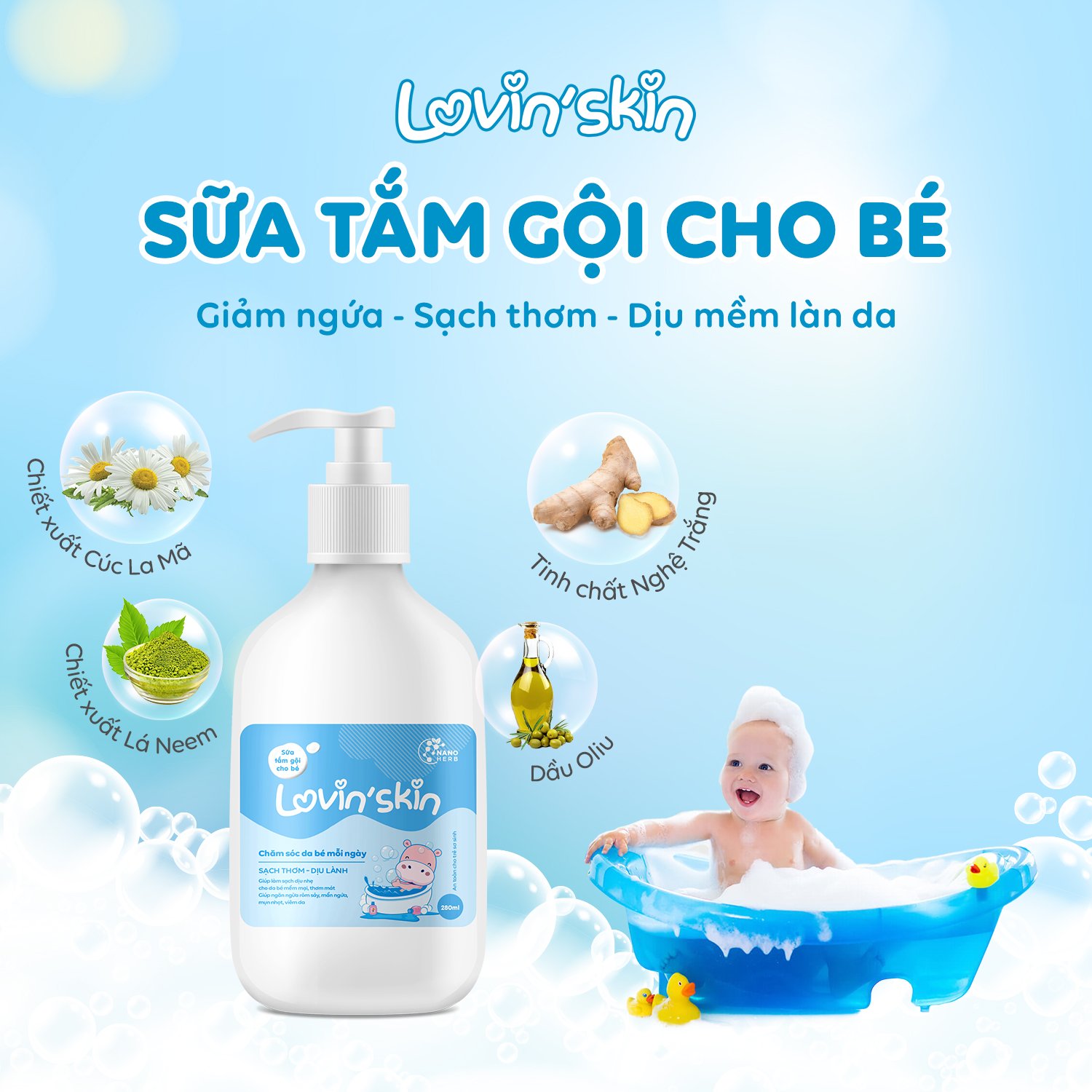 Sữa Tắm Gội